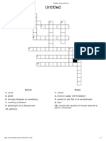 Untitled - Crossword Labs