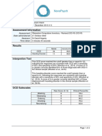 Oci R Ocd Assessment Hoarding Disorder Scoring