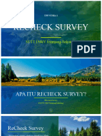 Recheck Survey