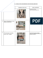 Bukti Hasil Inspesksi Fasilitas