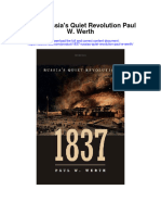 Download 1837 Russias Quiet Revolution Paul W Werth full chapter pdf scribd