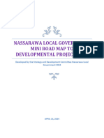 Nassarawa LG Road Map To Developmental Projects 2024