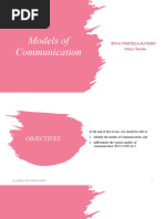 2 - Models of Communication-Notes