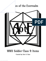 Archives of The Everrealm WWII Classes & Items 5th Edition Addon