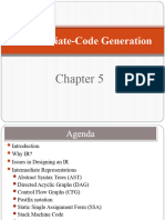 Chapter 5 - Intermediate Code Generation