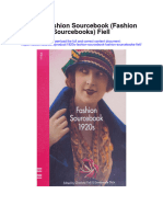 1920S Fashion Sourcfashion Sourcebooks Fiell Full Chapter PDF Scribd