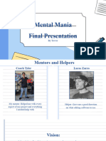 Mental Mania Final Presentation