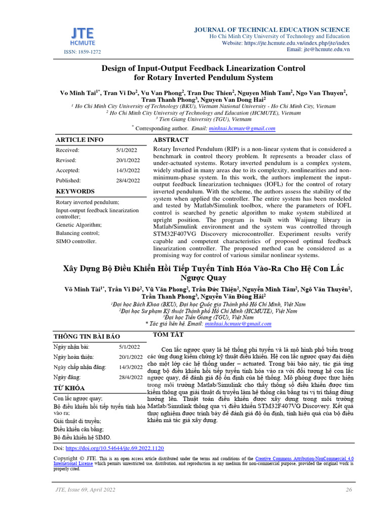 Xay DNG B Diu Khin Hi Tip Tuyn Ti | PDF | Vietnam | Control Theory