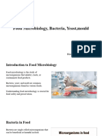 Food Microbiology, Bacteria, Yeast,Mould