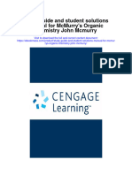 Study Guide and Student Solutions Manual For Mcmurrys Organic Chemistry John Mcmurry Full Chapter PDF Scribd