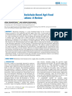 User Interface of Blockchain-Based Agri-Food Traceability Applications: A Review