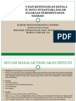 Impikasi Hukum Kepala Otorita Ibu Kota Nusantara Dalam
