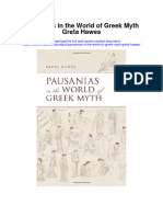 Download Pausanias In The World Of Greek Myth Greta Hawes full chapter pdf scribd