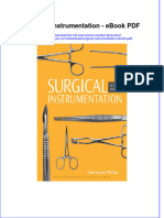 Dwnload Full Surgical Instrumentation PDF