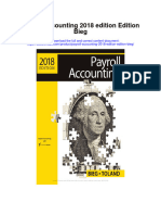 Payroll Accounting 2018 Edition Edition Bieg Full Chapter PDF Scribd