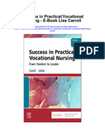 Download Success In Practical Vocational Nursing E Book Lisa Carroll full chapter pdf scribd