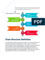 Team Structure Definition