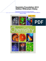 Pearson Chemistry Foundation 2012 Student Edition Wilbraham Staley Full Chapter PDF Scribd