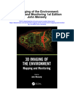 Download 3D Imaging Of The Environment Mapping And Monitoring 1St Edition John Meneely full chapter pdf scribd