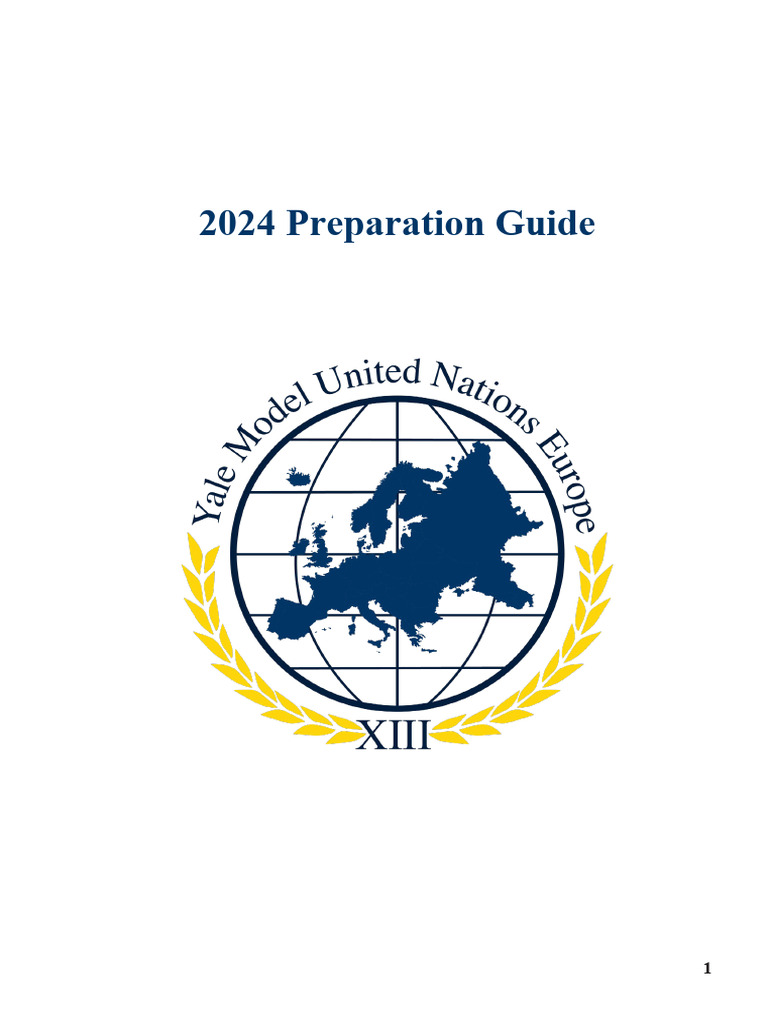 Ymune2024 Preparation Guide | PDF | United Nations General Assembly ...