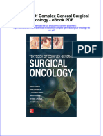 Dwnload full Textbook Of Complex General Surgical Oncology Pdf pdf