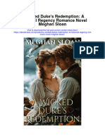 Download A Wicked Dukes Redemption A Historical Regency Romance Novel Meghan Sloan full chapter pdf scribd