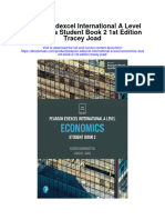 Pearson Edexcel International A Level Economics Student Book 2 1St Edition Tracey Joad Full Chapter PDF Scribd