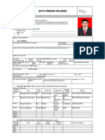 .03.formulir Data Pribadi Pelamar - Rev 03