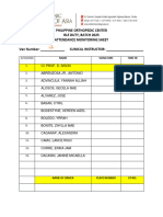 Poc Attendance Sheet