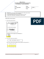 TO 2 Mathematics Thursday J 8 April 2021