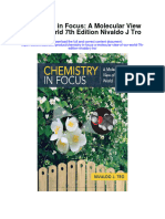 Chemistry in Focus A Molecular View of Our World 7Th Edition Nivaldo J Tro Full Chapter PDF Scribd