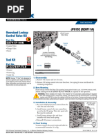 Oversized Lockup Control Valve Kit: JF015E (REOF11A)