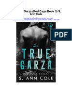 The True Garza Red Cage Book 3 S Ann Cole Full Chapter PDF Scribd