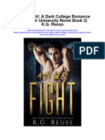 As We Fight A Dark College Romance A Mayfair University Novel Book 2 K G Reuss Full Chapter PDF Scribd