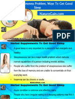 Get Rid of Sleeplessness Problem Ways To Get Good Sleep