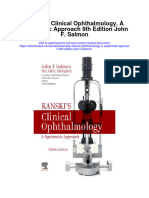 Download Kanskis Clinical Ophthalmology A Systematic Approach 9Th Edition John F Salmon full chapter pdf scribd