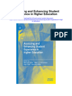 Secdocument - 851download Assessing and Enhancing Student Experience in Higher Education Full Chapter PDF Scribd