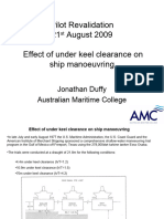 Topic 5 Effect of UKC On Ship Manoeuvring