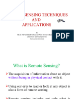 Remote Sensing by Allwin D
