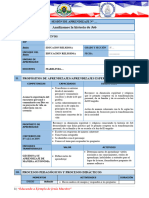 Modelo Sesion Secundaria 2024 - 1º