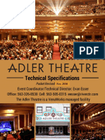 Adler Theatre Tech Packet