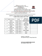 Jadwal Ujian Pemantapan 2023