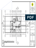 Denah Arsitektur Lantai 2: Digambar