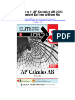 Download 5 Steps To A 5 Ap Calculus Ab 2023 Elite Student Edition William Ma full chapter