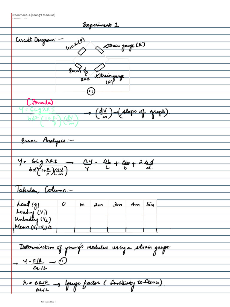 Physics Experiments Overview 2024 | PDF