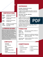 Red & White Modern Professional Resume (6)
