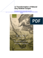Kant and The Transformation of Natural History Andrew Cooper Full Chapter