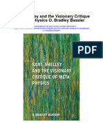 Download Kant Shelley And The Visionary Critique Of Metaphysics O Bradley Bassler full chapter