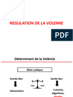 Régulation de La Volémie DR - Mekki