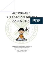 Actividad 1 - Relajación Guiada Con Música